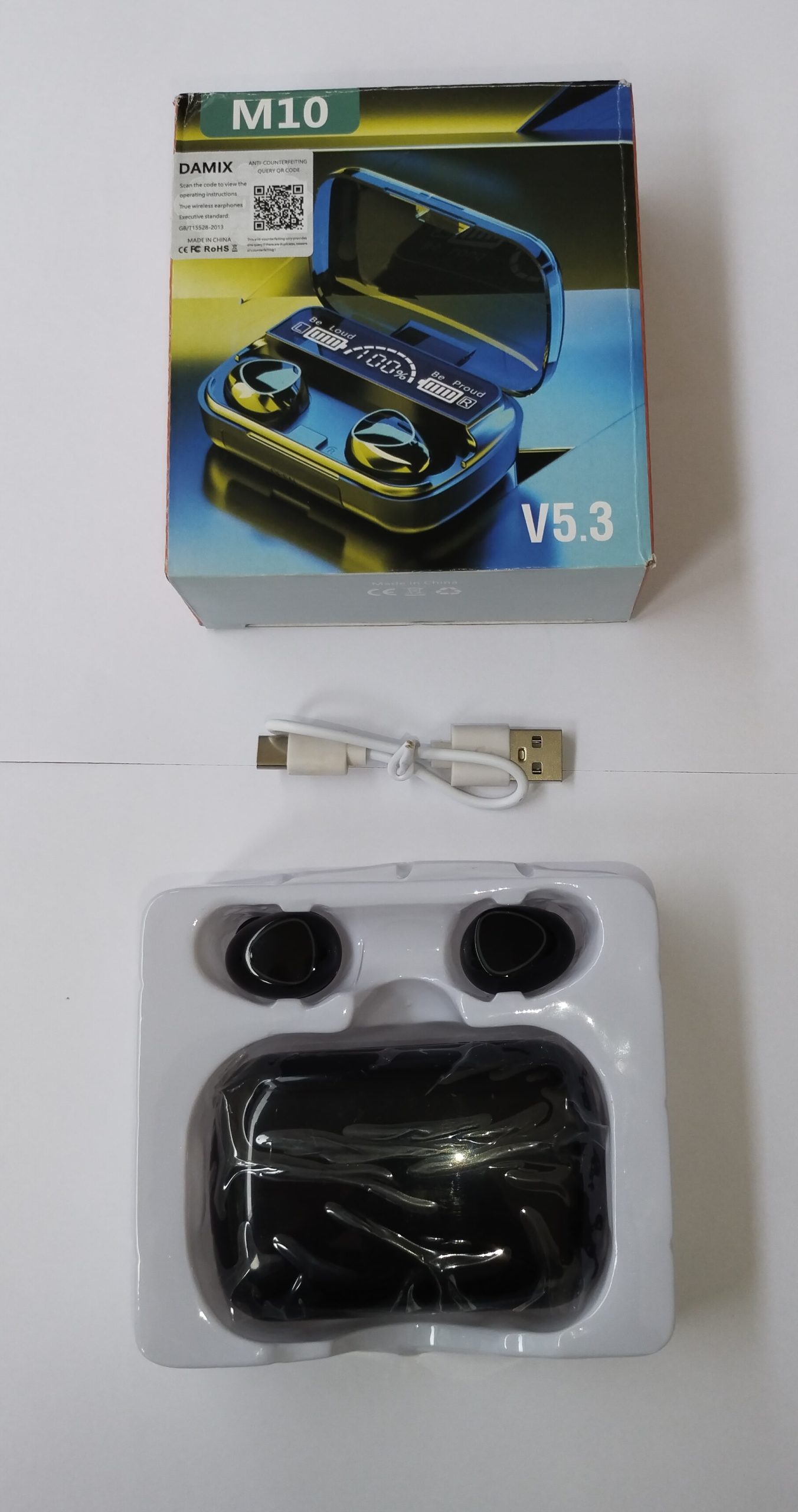 M10 Earbuds wireless bluetooth